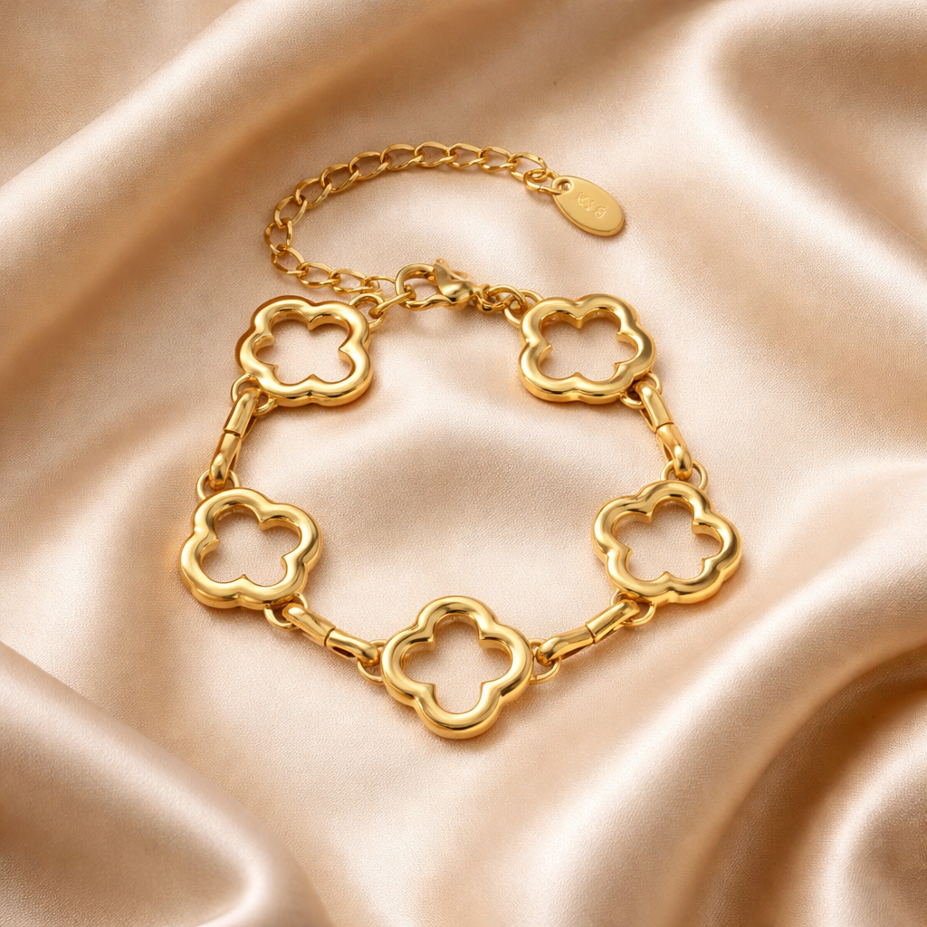 Pulsera Trèfle Filigrane