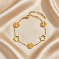 Pulsera Trèfle Relief