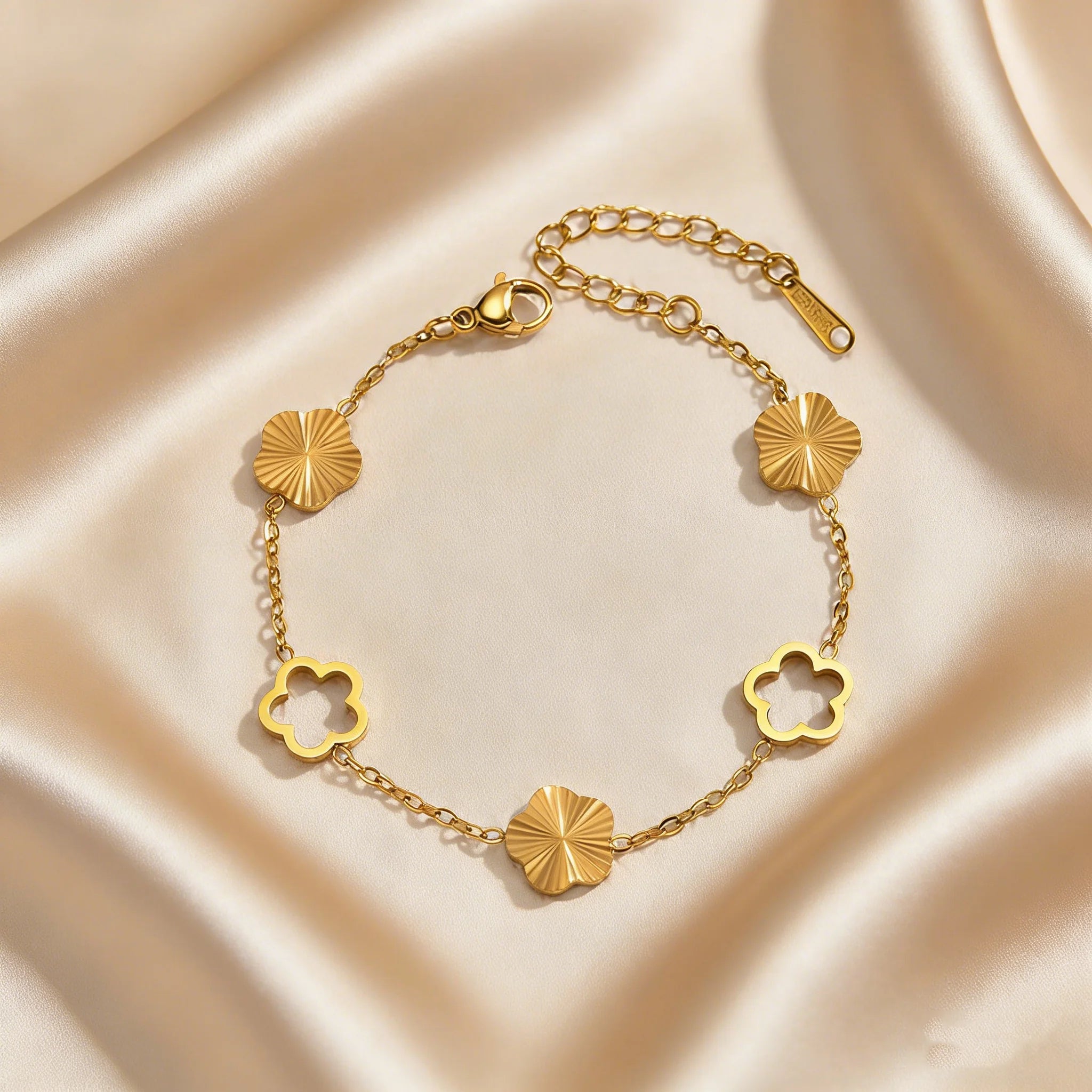 Pulsera Trèfle Relief